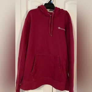 Champion Maroon Athletic Hoodie
